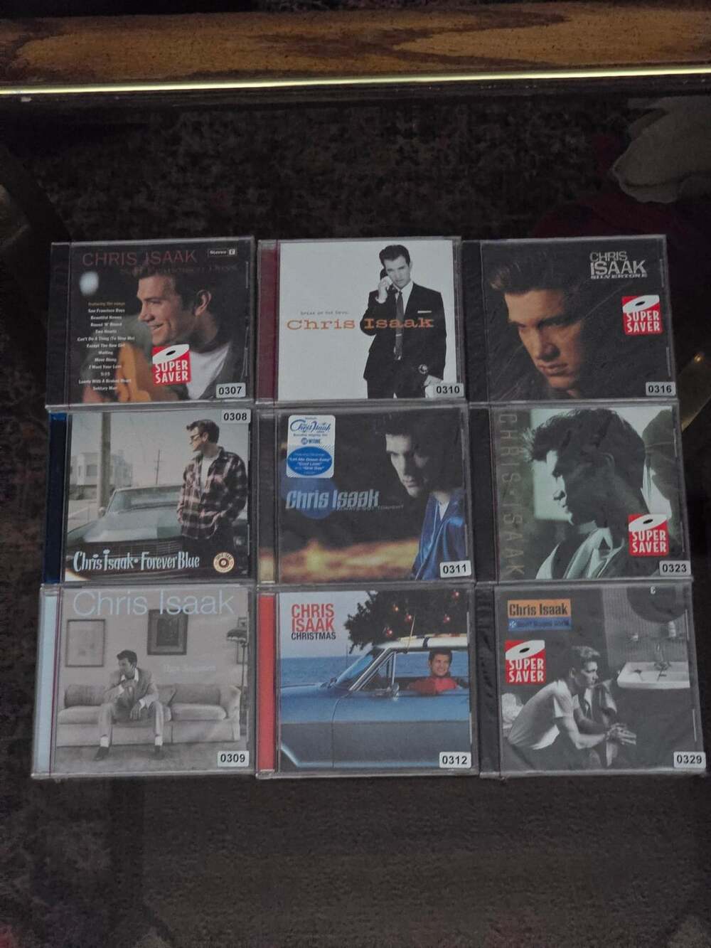 Chris Isaak 9 CD Lot SEALED Wicked Game Silvertone Forever Blue Baja Sessions